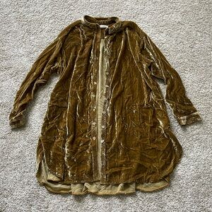 We The Free People Summer Daydream Velvet Dress Top
